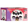 Boba Bundle Kit 10 Serv. Instant Bubble Pearl Variety Milk Tea Kit with Authentic Brown Sugar Tapioca Pearls by Yulu Foods - Ready in Under 1 Minute, Includes Paper Straws - Gift Box, Holiday (Classic, Taro and Strawberry) view 1
