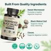 VINATURA Wormwood Black Walnut Clove Capsules - Cleanse, Detox, Intestinal Guard Formula Supplement for Humans, with Wormwood herb, Black Walnut Extract Combination, 60 Capsules view 4
