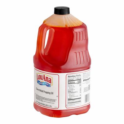 LouAna Classic Blend Popping Oil, 1 Gallon, 4/Case