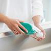Kamenoko Sponge Do - Set of 2 - Cream - Leaf - Kitchen Sponges for Cleaning Dishes and Pans - Odor-Resistant - Made in Japan view 3