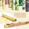 Bee's Wrap Beeswax Wraps for Food - Cut to Size 14x52" Beeswax Wrap Roll - Plastic Free Made in USA Reusable Natural Food Wrap - Garden Party view 4