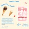 Muddy Bites Waffle Cone Snacks Bite Sized Chocolate Filled Waffle Cones for Snack or Dessert, Candy Cane, Made with Cane Sugar, Non-GMO, Kosher (Candy Cane, 6 Bags) view 2