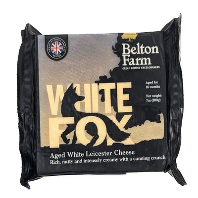 Belton Farm White Fox Leicester Cheese 7 oz