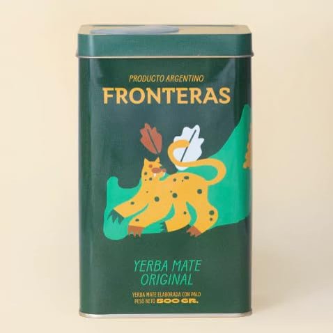 Fronteras Original | Premium Yerba Mate in Tin Can 500g / 1.1lb