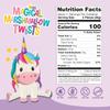 Sophiepops & Gumdrops Magical Marshmallow Twists, Unicorn Candy, Rainbow Marshmallows for Easter or Any Party, Non-Fat, Nut and Gluten Free, 12 Oz, 6 Pack view 2