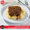 KJ Poultry Kosher Ready Meals - Meatloaf & Mashed Potato, MRE Meals Ready to Eat (3 Pack) Prepared Entree Fully Cooked, Shelf Stable Microwave Dinner Travel, Military, Camping, Emergency Survival view 3