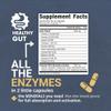 Healthy Gut HoloZyme Max Strength Digestive Enzymes | Prevents Bloating, Gas, & Indigestion w/Protease, Amylase, Lipase, Lactase, and More | 15 Servings (Sample Bottle) view 2