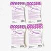 4-Pack of Gentleslide Dental Flossers for Tight Teeth, Cool Mint Flavor, Tartar Pick, 4 Packs of 35 Picks view 3