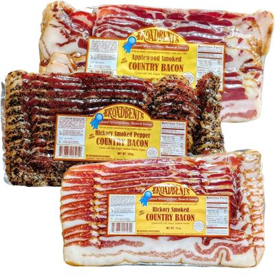 Broadbent's Bacon Lovers Trio Bundle (6 Items)