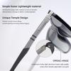 PEEPAI Polarized Bifocal Reading Glasses Spring Hinge UV400 Sun Readers Computer Blue Light Blocking Glasses for Men Women 2.0 view 4