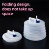 1pcs Collapsible Bucket with Faucet, Collapsible Leak Proof Portable Water Tank for Outdoor Hiking, Hurricane First Aid, Backpacking, Camping and Outdoor Survival. (10L) view 2