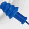 Tyenaza 10 Pairs Ear Plugs Sleeping Soft Silicone Corded Washable Reusable Noise Reduction Device Christmas Tree Shape with Box view 3