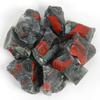 1.1lb Bulk Raw Bloodstone Rough Crystal-Natural Blood Stone Raw Stones Crystal for Tumbling, Cabbing, Fountain Rocks, Decoration,Polishing, Wire Wrapping, Wicca & Reiki Crystal Healing view 1