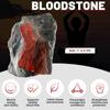 1.1lb Bulk Raw Bloodstone Rough Crystal-Natural Blood Stone Raw Stones Crystal for Tumbling, Cabbing, Fountain Rocks, Decoration,Polishing, Wire Wrapping, Wicca & Reiki Crystal Healing view 2