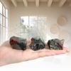 1.1lb Bulk Raw Bloodstone Rough Crystal-Natural Blood Stone Raw Stones Crystal for Tumbling, Cabbing, Fountain Rocks, Decoration,Polishing, Wire Wrapping, Wicca & Reiki Crystal Healing view 4