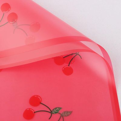 20 Sheets Of Flower Wrapping Paper Waterproof Florist Bouquet Wrapping Paper DIY Craft WrappingPaper 22.8x22.8 in Gift WrappingPaper Supplies Wedding Valentine'S Day Mother'S Day Birthday Christmas (Red Cherry)