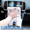 5 Pieces Microfiber Cleaning Cloth;Microfiber rag;car rag;Car Cleaning Cloth;Dish Towel;Dish Cloth;Kitchen Towel;Glass Cleaning rag;Glass Cleaning Cloth;Kitchen rag;scouring pad (White, 30 * 60) view 4