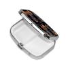 I Love My Dog Dachshunds Pill Box Portable Small Pill Case 2 Compartment Metal Pill Vitamins Holder Organizer Cute Travel Pillbox for Purse Pocket view 3