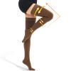 beister 15-20 mmHg Medical Compression Stockings with Dot Silicone Band, Closed Toe Thigh High Graduated Compression Socks for Women Men, Circulation Support Pressure Stockings for Varicose Veins, DVT view 1