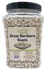 Great Northern Beans | Resealable Jar | Non-GMO | by Dasher's Spice & Beans | 3 lbs. view 1