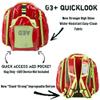 Statpacks G3+ QuickLook AED Red, AED Backpack, Medic Bag for EMS, Police, Firefighters view 2