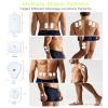 20 Pack TENS Unit Electrode Pads + 1/4 Wire Cable Combination Set. Reusable Premium Hydrogel Self-Adhesive Replacement Pads, Compatible with Belifu, AVCOO, NURSAL, TENS 7000, AUVON, Neocarbon (White) view 3