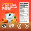 Ascent 100% Clear Whey Protein Powder - Post Workout, Zero Artificial Flavors & Sweeteners, Gluten Free, 5.5g BCAA, 2.1g Leucine, Essential Amino Acids, Orange Mango, 20 Servings view 3