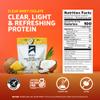Ascent 100% Clear Whey Protein Powder - Post Workout Whey Protein Isolate, Zero Artificial Flavors & Sweeteners, Gluten Free, 5.5g BCAA, 2.1g Leucine, Essential Amino Acids, Pineapple Coconut, 20 Serv view 3
