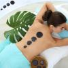 36PCS Basalt Hot Stones Set 4 Sizes Round Shape Body Relaxation Basalt Hot Massage Rocks for SPA view 4