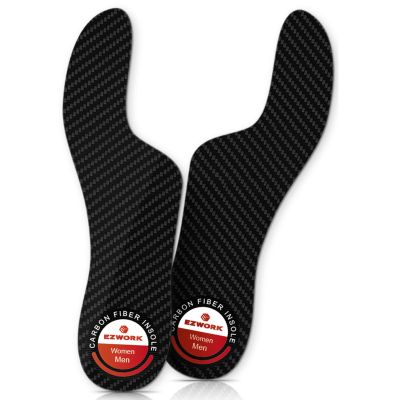 Morton's Extension Orthotic, Recovery Carbon Fiber Insole-Rigid Foot Support Shoe Inserts for Morton's Toe, Turf Toe, Hallux Limitus, Hallux Rigidus, Arthritis and Broken Big Toe-1 Pair Length 11.22"