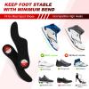 Morton's Extension Orthotic, Recovery Carbon Fiber Insole-Rigid Foot Support Shoe Inserts for Morton's Toe, Turf Toe, Hallux Limitus, Hallux Rigidus, Arthritis and Broken Big Toe-1 Pair Length 11.22" view 3