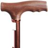 LXPYMXDP Portable Walking Stick, Lightweight Teleswalking Stick, Crutches, Adjustable Crutches for The Elderly, Four-Legged Telescrutches view 4