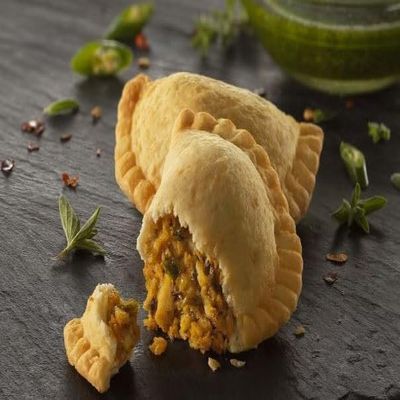 Stuffed Foods Chicken Empanadas, Frozen, 150 Pieces, 3 Count of 3.13 lb, Gourmet Appetizers with Chimichurri and Roasted Poblano Peppers