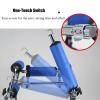 Standing Walk Stand/Walker/Walk Aid/Stand Frame with Seat Wheel Rehabilitation Device Folding Height Adjustable Lower Limb Walker Disabled Stand Children Stand Frame(Height(120) view 4