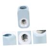 KALLORY Household Automatic Toothpaste Squeezer Wall-Mounted Tube Roller for Easy Use Dispenser for Bathroom Blue and White Design view 3