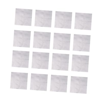HOLIDYOYO 300pcs Food Grade Silver Tin Foil Wrapping Paper for Candy and Tea Packaging Delicate Foil Paper Fine Plaid Design for Parties and Supermarkets