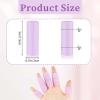 10 PCS Finger Sleeves Rubber Finger Protectors Finger Gel Sleeve Silicone Finger Cots Finger Covers Cushions and Protects Finger Shield Provide Relief for Cracked Finger view 2