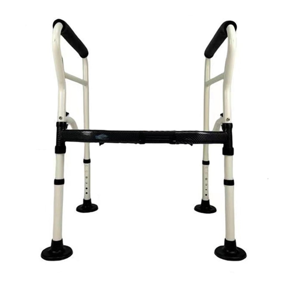 Toilet Grab Bars,Free Standing Toilet Grab Bars,Toilet Safety Bars,Toilet Grab Bars with 220lbs Weight Capacity,Made of Aluminum Alloy