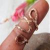 100% Copper finger splint rings, Arthritis Ring For Unisex Splint Ring for PIP or DIP Joint, Arthritis Thumb Toe Finger Rings for Stackable jewelry, (9) view 4