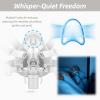 Comfort Series Nasal CPAP Mask, Full Face CPAP Mask, Reuse Full Cover Mask Replacement Accessory Includes Headgear Strap, Frame, Elbow and Nasal Cushion, Covers Nose and Mouth(M) view 4
