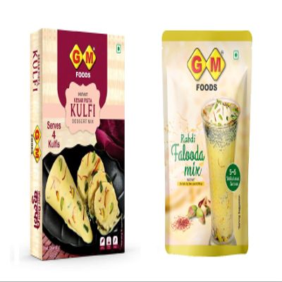 KESAR PISTA KULFI 100 GRAM AND RABDI FALOODA 160 GRAM (COMBO OF 2)