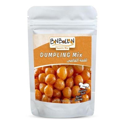 Dumpling Mix Powder Loukoumades Honey Puffs Donuts Sweet Crunchy Arab Egypt Dessert Arabic Turkish Sweets Delicious Taste Easier Cooking Kosher Halal (1 Pack = 7.05 oz / 200 gm)