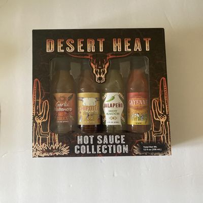 Hot Sauce Collection, 4 Bottles