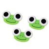 Jualyue Contact Lens Case Cartoon Frog Shape Contact Lens Holder Cartoon Animal Lens Box 3PCS Contact Lens Storage. view 1