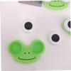 Jualyue Contact Lens Case Cartoon Frog Shape Contact Lens Holder Cartoon Animal Lens Box 3PCS Contact Lens Storage. view 4