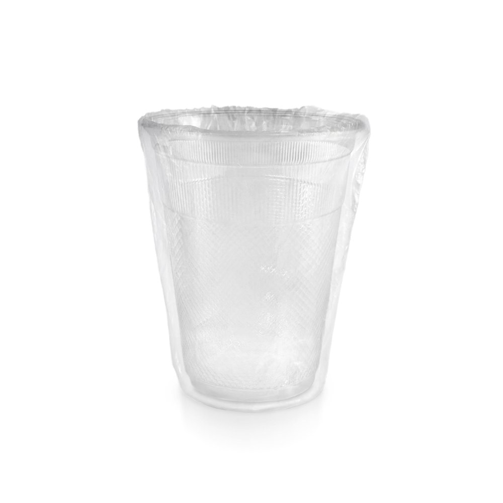 Pronotice 9oz Translucent Individually Wrapped Plastic Cup, Case of 1000