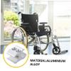 Anneome Wheelchair Pipe Clamp Walker Cane Holder Pipe Clamp Accessory Sturdy Multi-use Easy Installation view 2