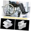 Anneome Wheelchair Pipe Clamp Walker Cane Holder Pipe Clamp Accessory Sturdy Multi-use Easy Installation view 3