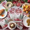 100Pcs Disposable Christmas Truck Guest Paper Napkins for Decorative Christmas Party Supplies view 2