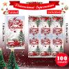100Pcs Disposable Christmas Truck Guest Paper Napkins for Decorative Christmas Party Supplies view 4